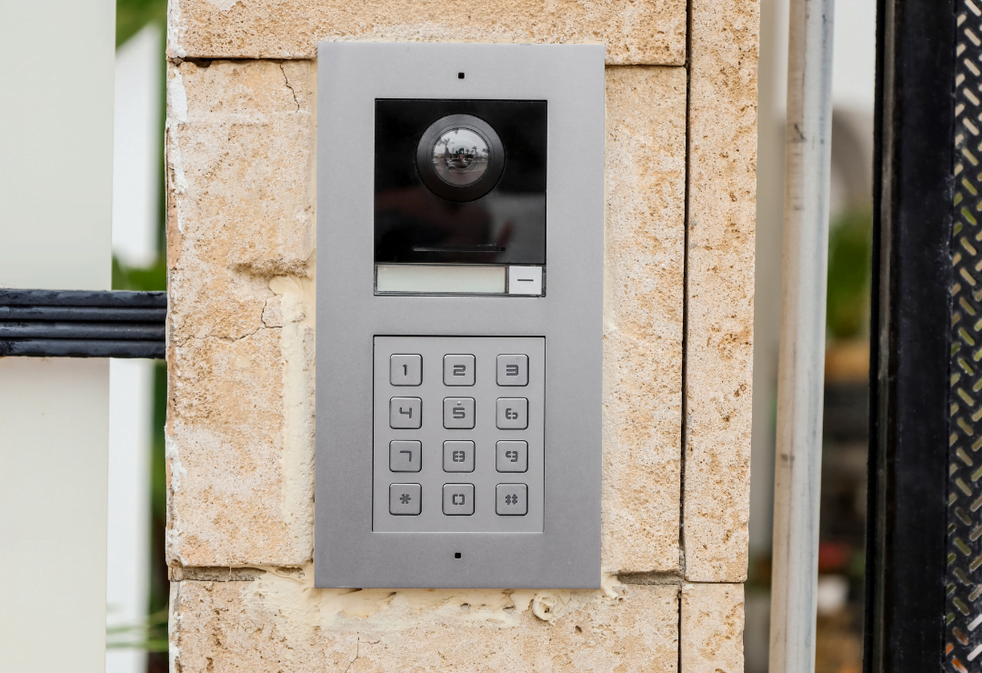 gate intercom installation