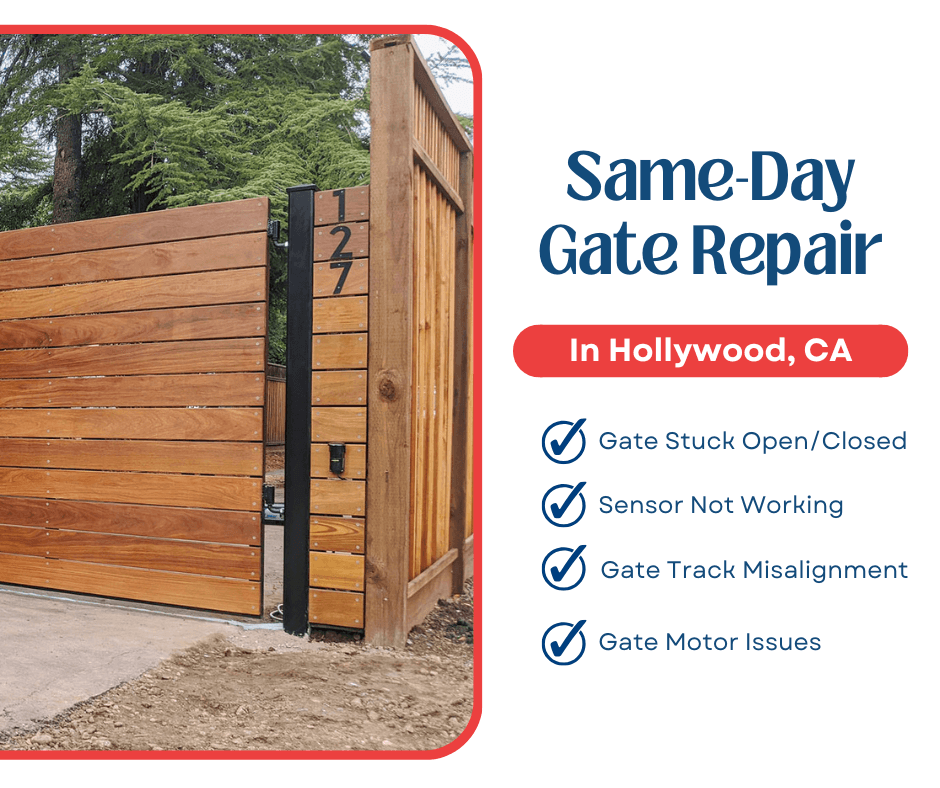 gate repair in hollywood, ca