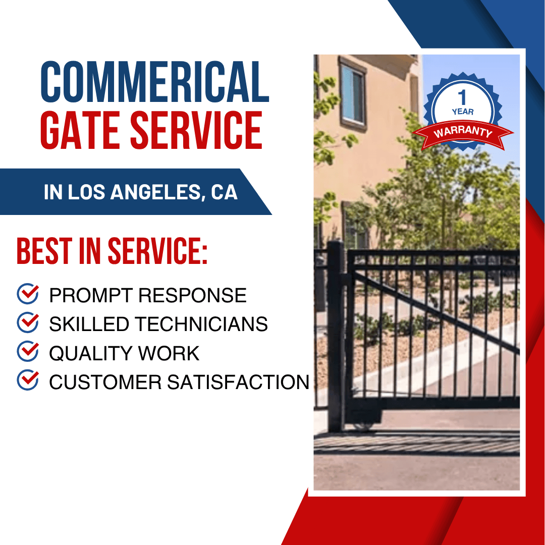 Commercial Gate Services in Los Angeles, CA