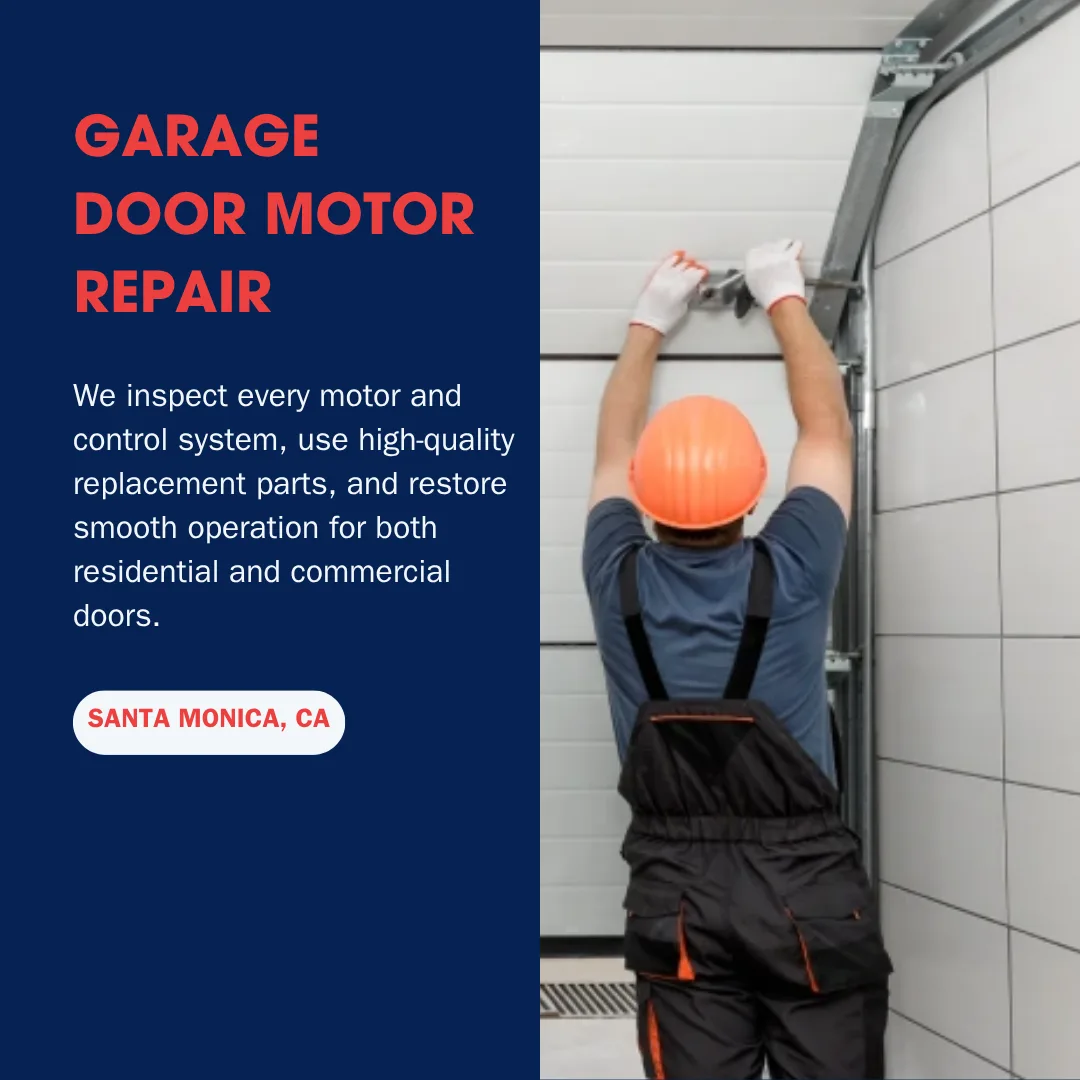 Garage Door Motor Repair