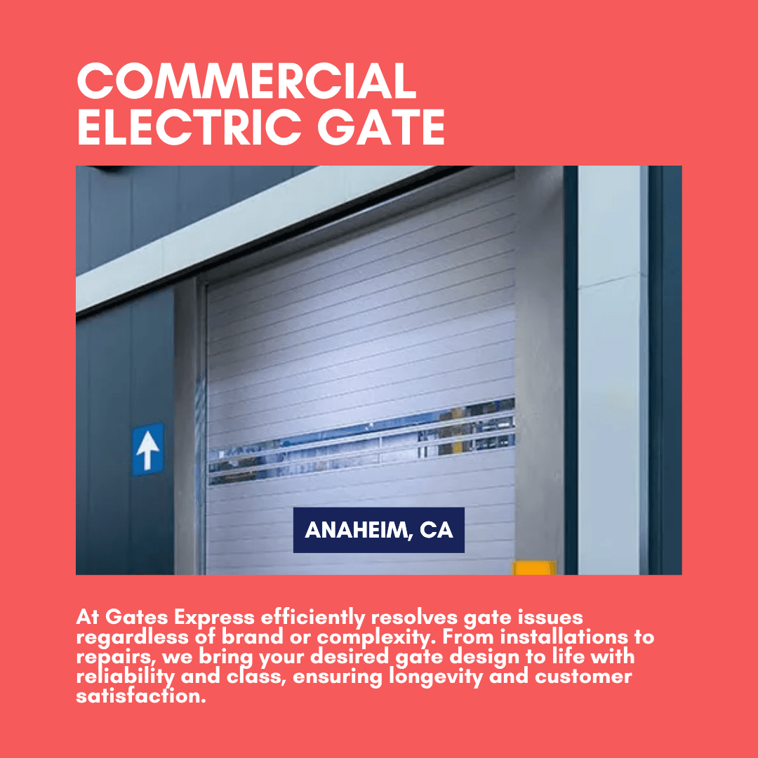 Commercial Electric Gate
