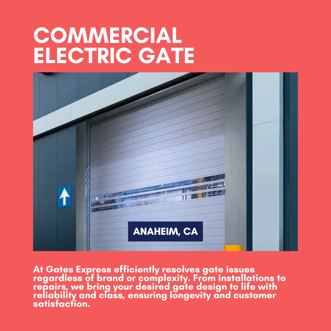 Commercial Electric Gate